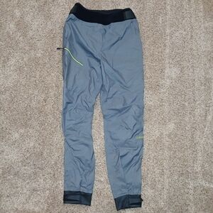 NRS Endurance Splash Pants - Gray, Men's Large - HYPROTEX - Kayak Waterproof